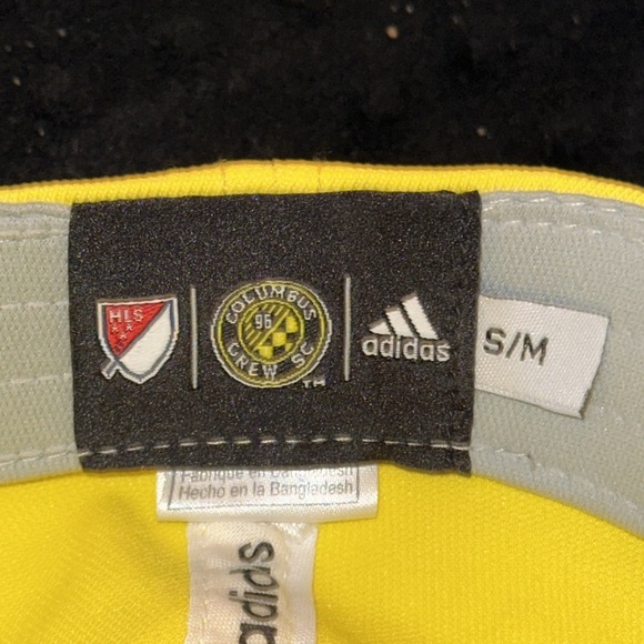 Columbus Crew Adidas fitted climalite hat. s/m. Like new - Picture 8 of 8